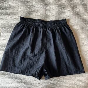 Vintage black athletic shorts